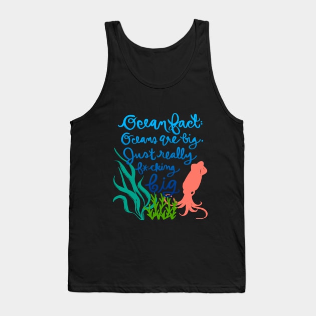 Ocean Fact #1 Tank Top by Tides
